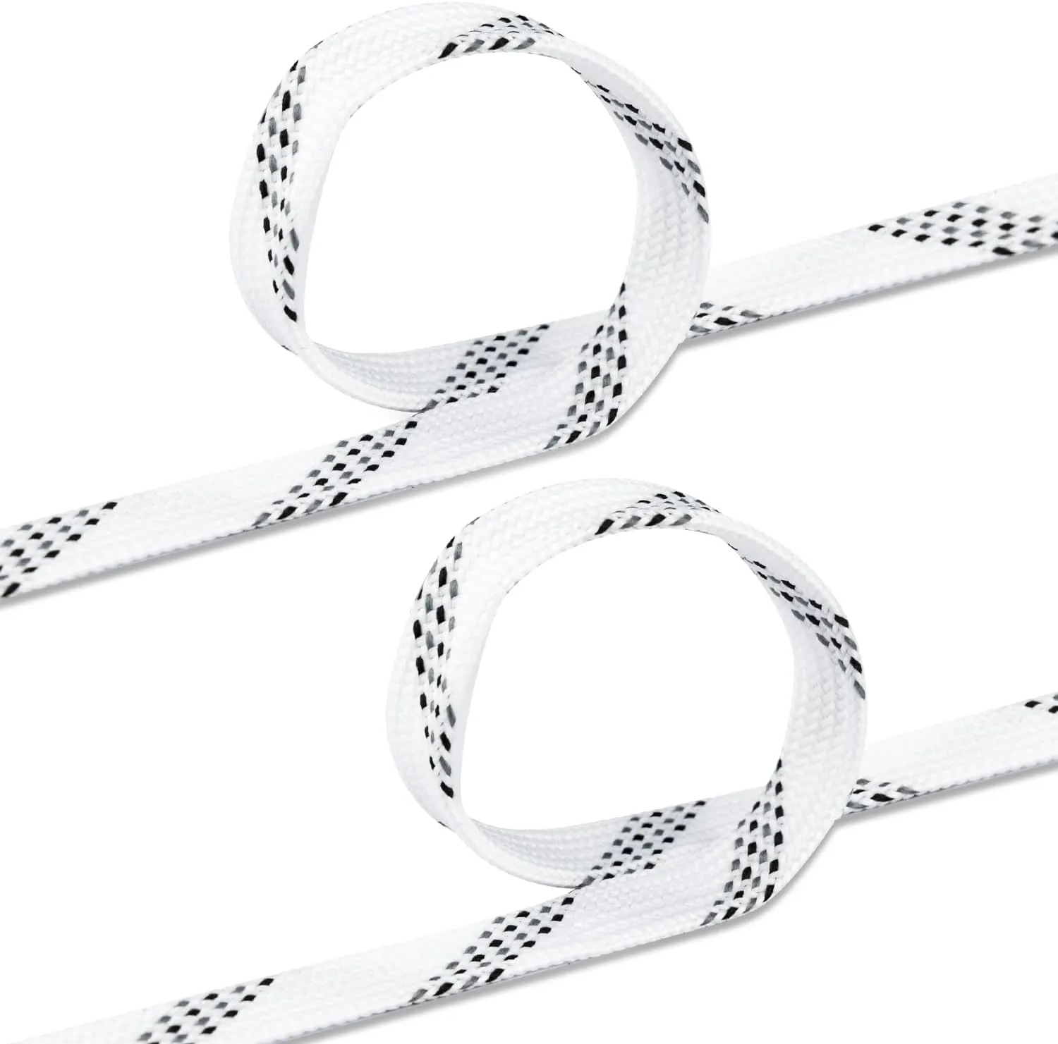 2 Pairs Shoelaces for Alexander McQueen Flat Shoe Laces Replacement Sneaker Shoes
