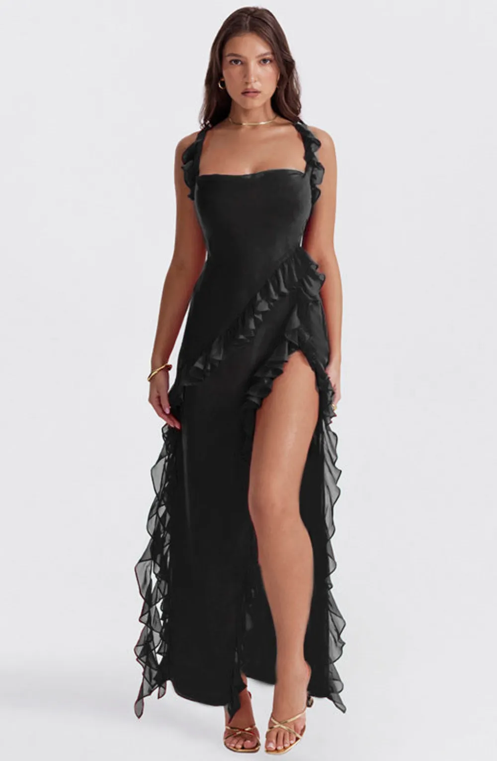 Andrea | Beautiful Comfortable Dress - Black
