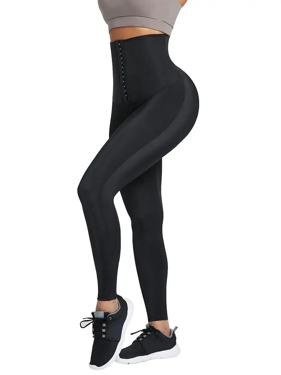 Black Shape Leggings High Waist