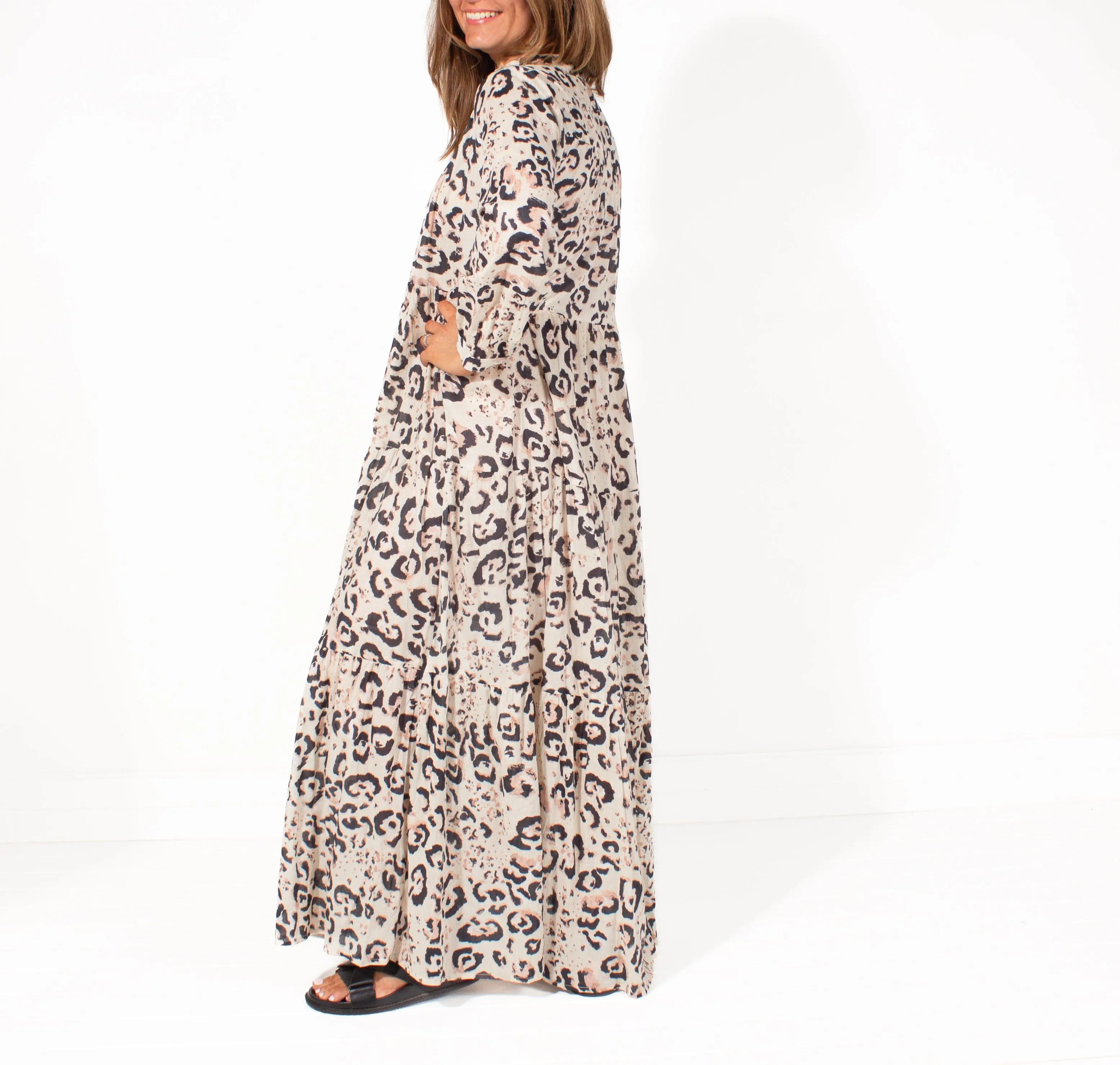 CALLISTA Ecru Leopard