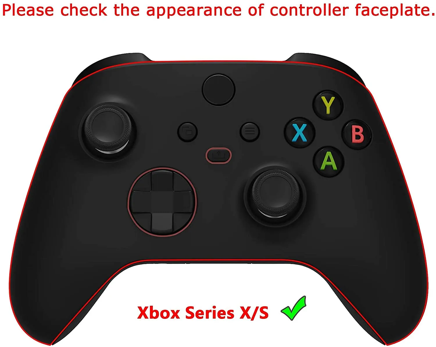 eXtremeRate PlayVital 3D Studded Edition Anti-Slip Silicone Cover Skin for Xbox Series X/S Controller, Soft Rubber Case Protector for Xbox Core Wireless Controller with Thumb Grip Caps - Blue & Black
