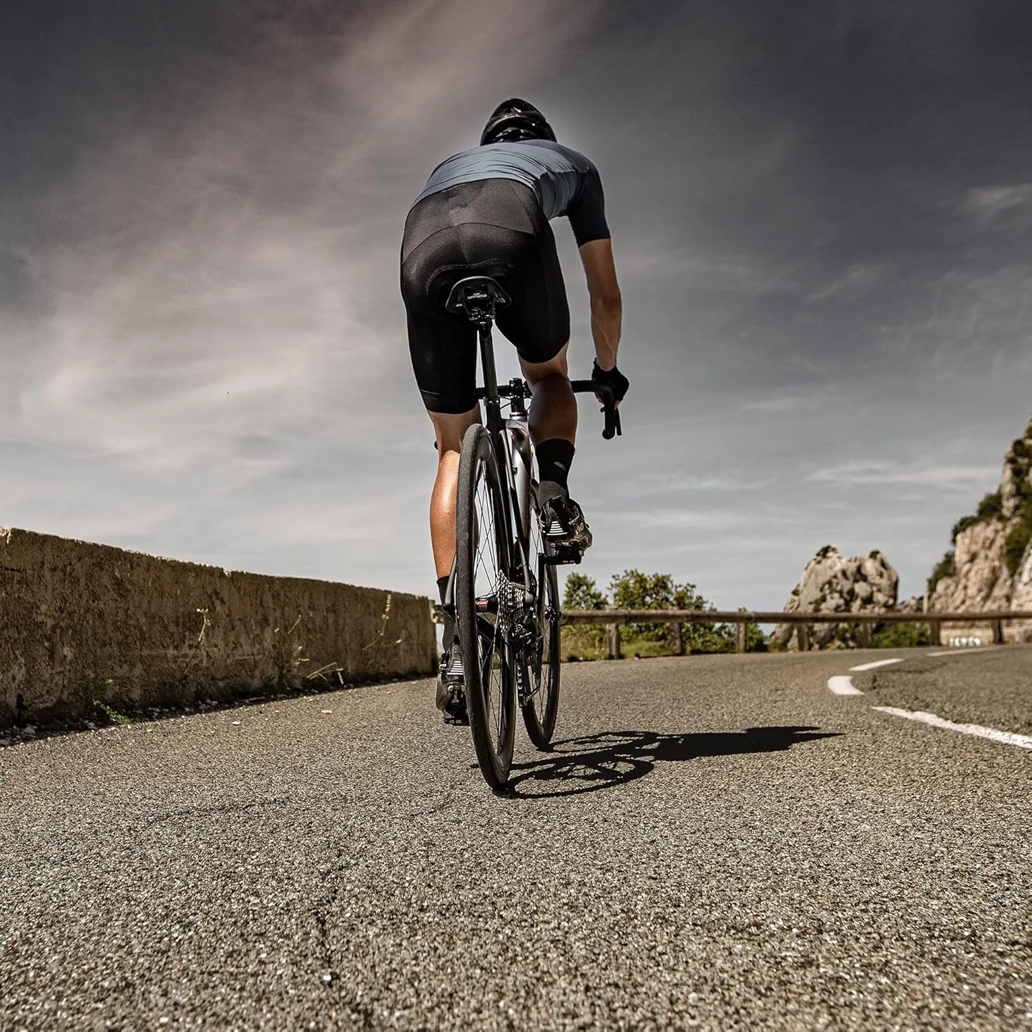 Look Cycle - KEO Grip Cycling Cleats with Memory Positioner Function - Compatible with All Pedals on The Market - Anti-Slip TPU Surface