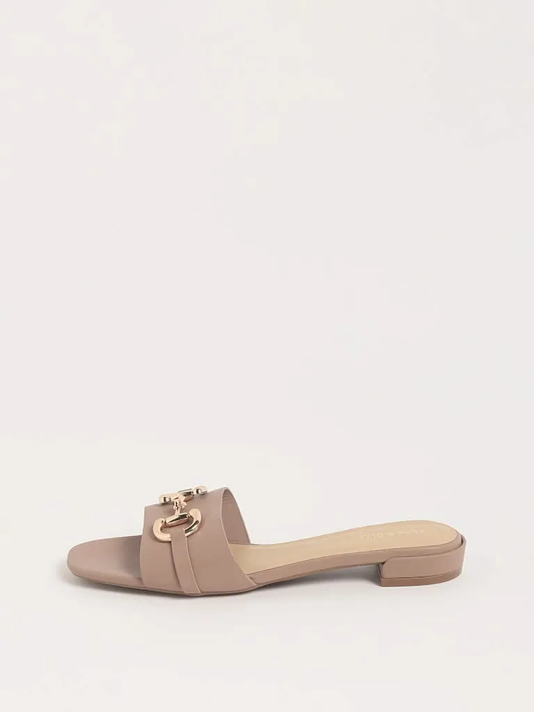 LUNA BLU Blush Pink Sandals