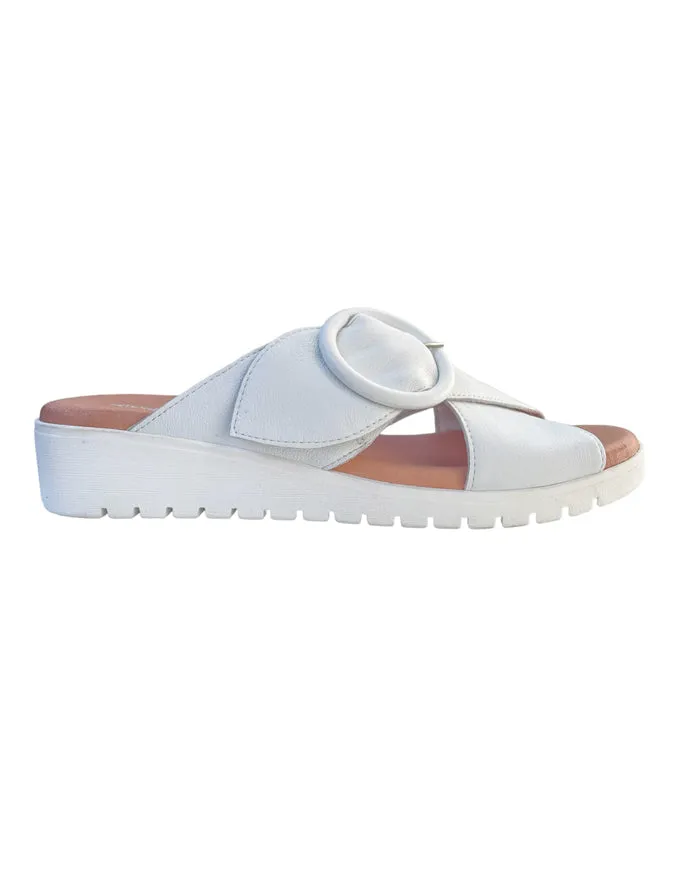 Macklin Sandals White