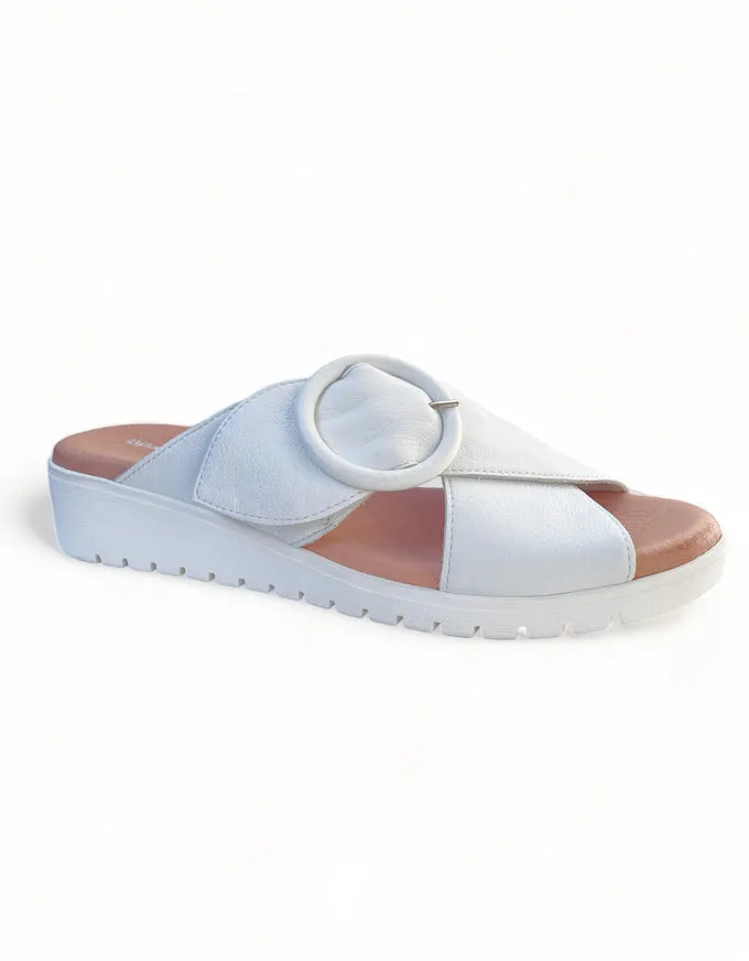 Macklin Sandals White