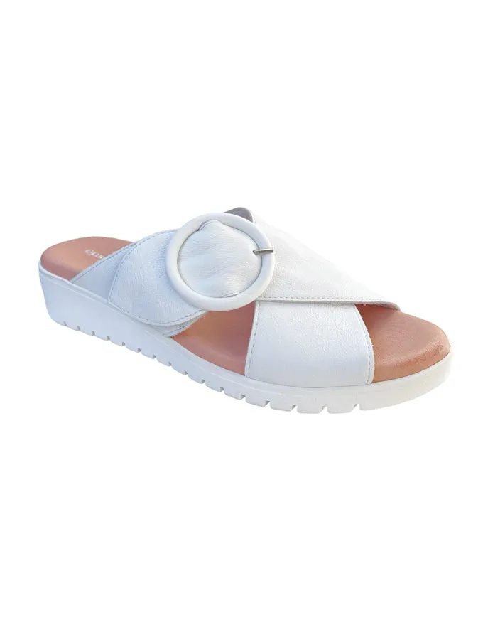 Macklin Sandals White