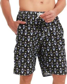 Mens Swim Trunks Swim Shorts Swimwear Swimsuit Beach Shorts Bathing Suits Quick Dry Waterproof