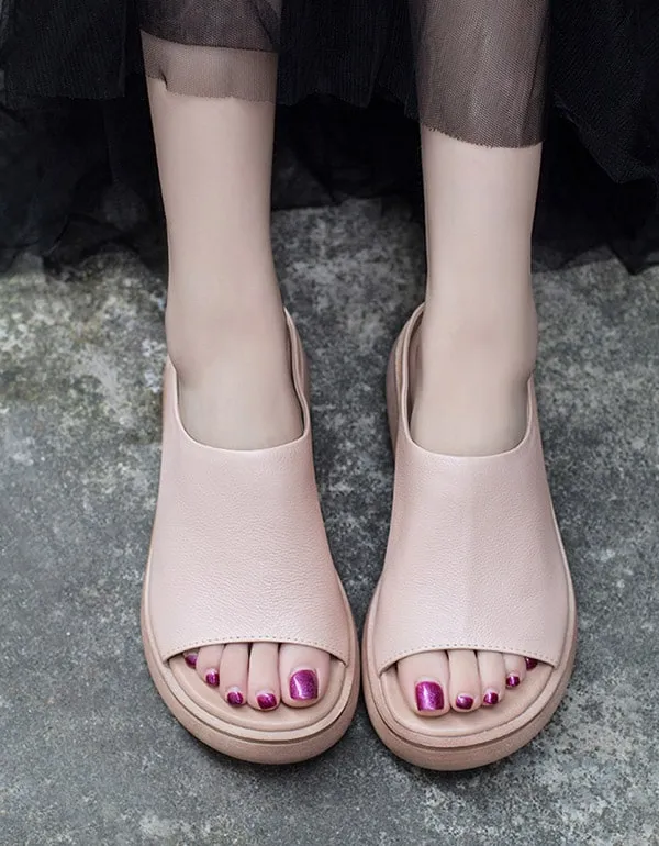 Open Toe Beach Women's Summer Slippers