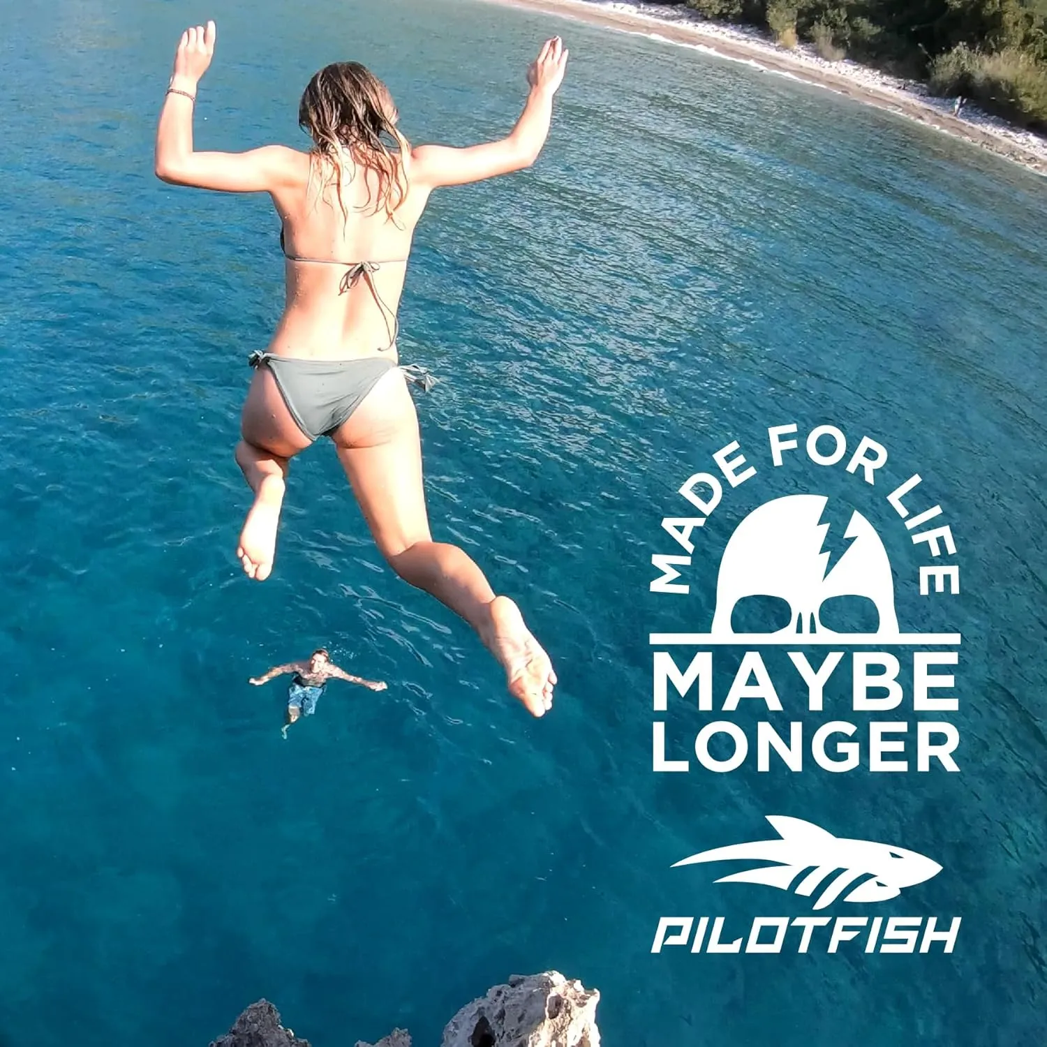 Pilotfish Neoprene Sunglasses Strap ?C Neoprene Eyewear Retainer, Secure Floating Sunglass Cord with Anti-Slip Ends