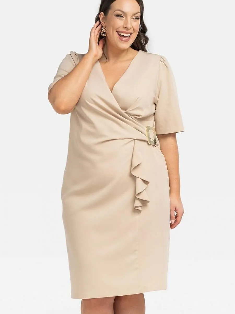 Plus size dress model 196891 Karko