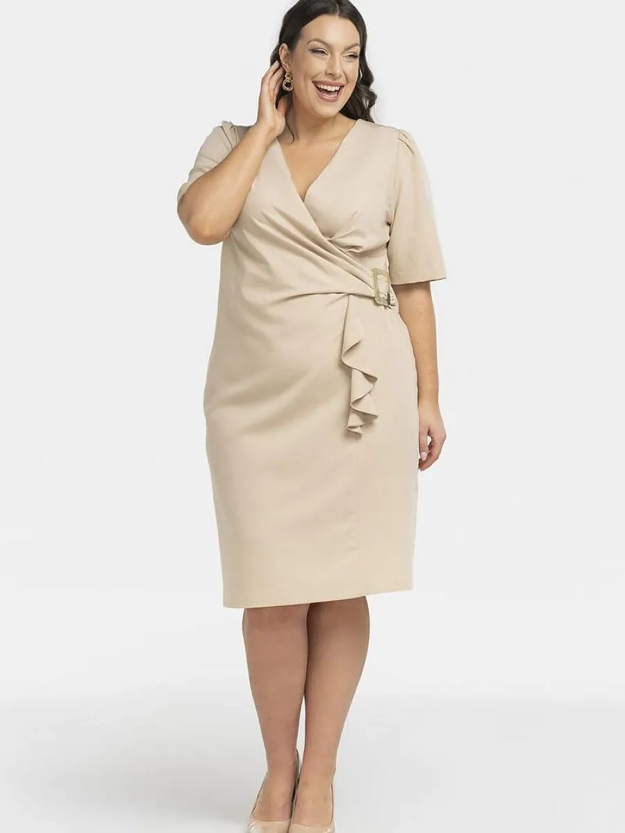 Plus size dress model 196891 Karko