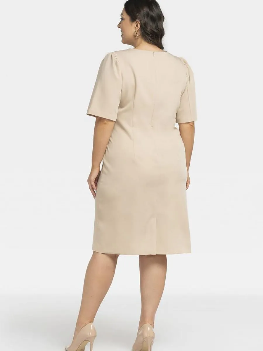 Plus size dress model 196891 Karko