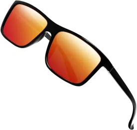 Polarized Sunglasses for Men Driving Mens Sunglasses Rectangular Vintage Sun Glasses For Men/Women