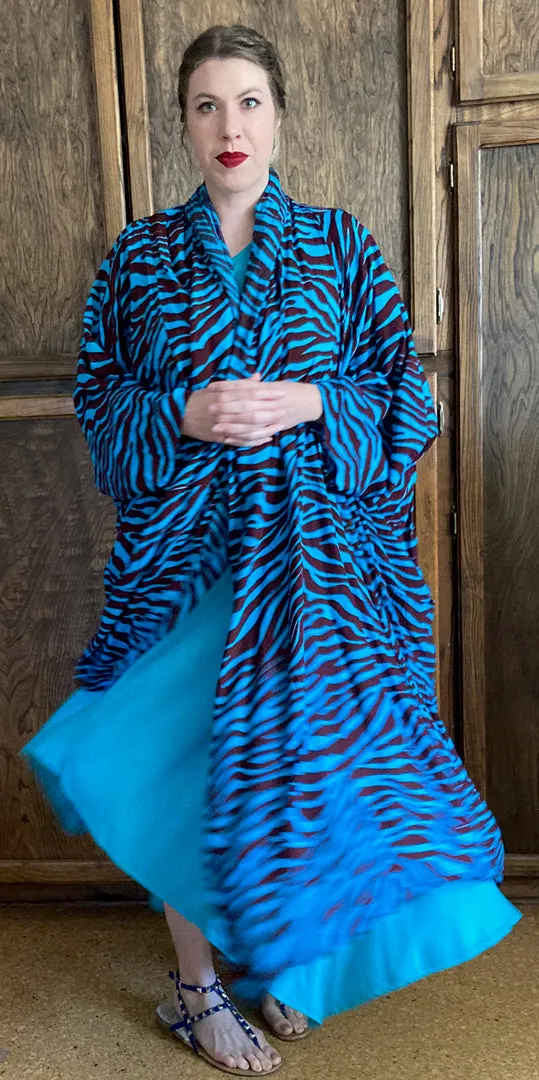 Turquoise Sunheart Dress  Boho Hippie Chic Resort Wear Sml-5X
