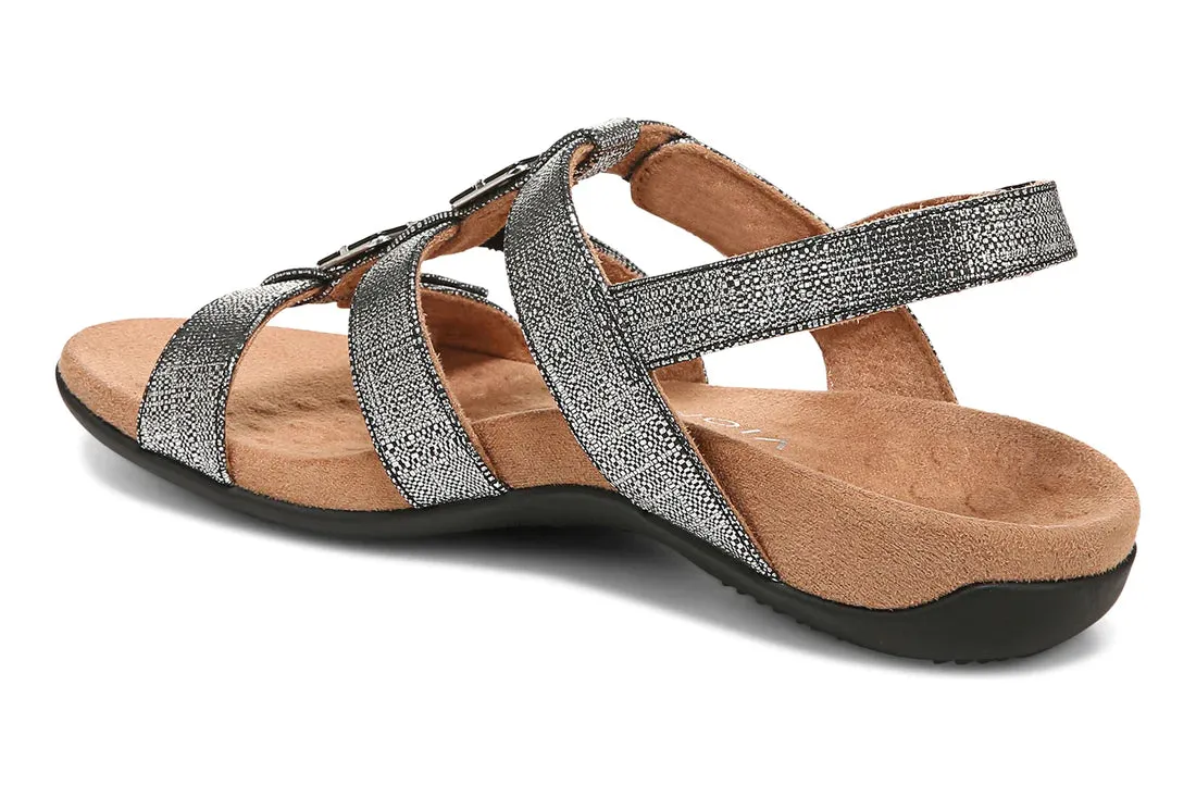 WOMEN'S VIONIC AMBER | BLACK METALLIC