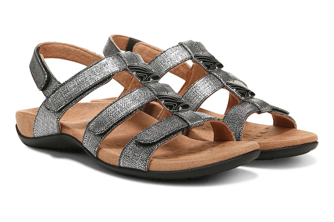 WOMEN'S VIONIC AMBER | BLACK METALLIC