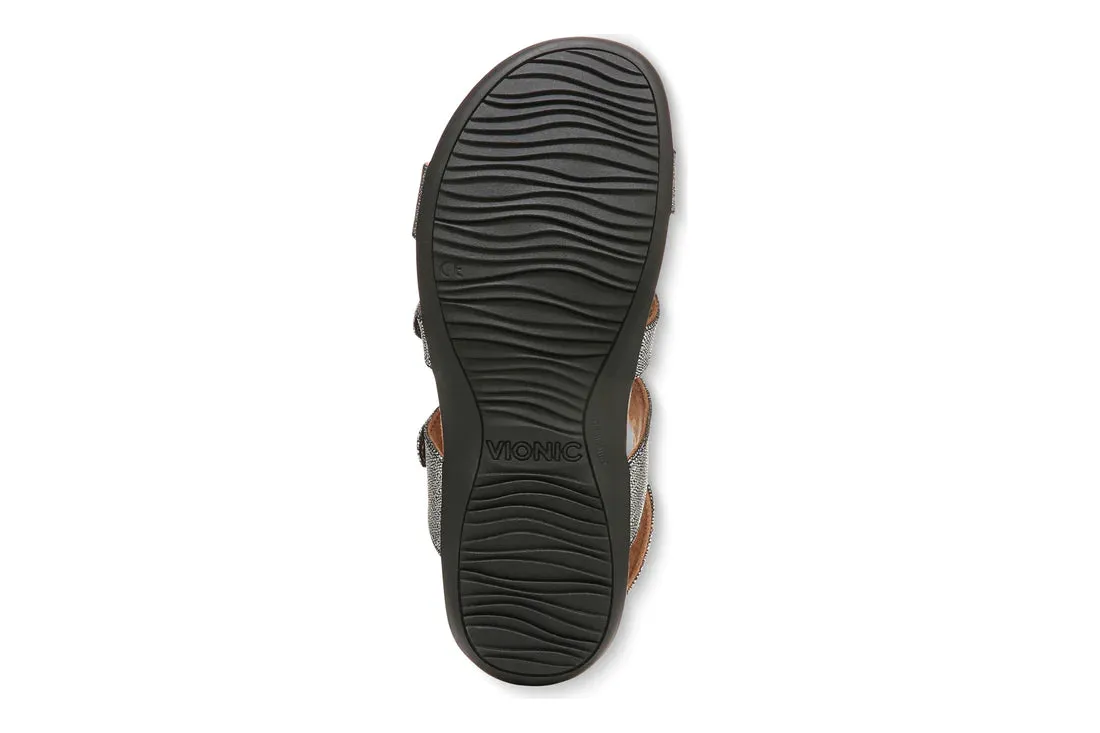 WOMEN'S VIONIC AMBER | BLACK METALLIC