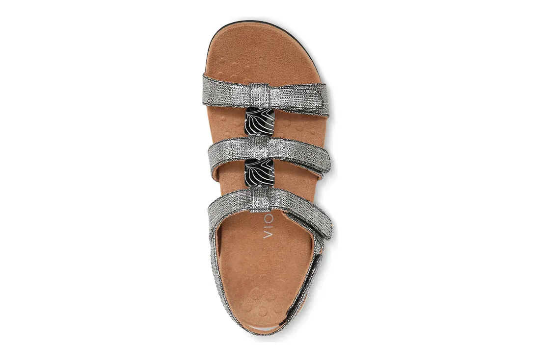WOMEN'S VIONIC AMBER | BLACK METALLIC
